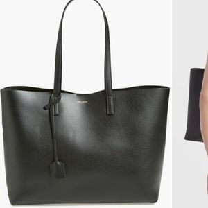 Brand New, never used YSL black tote bag.